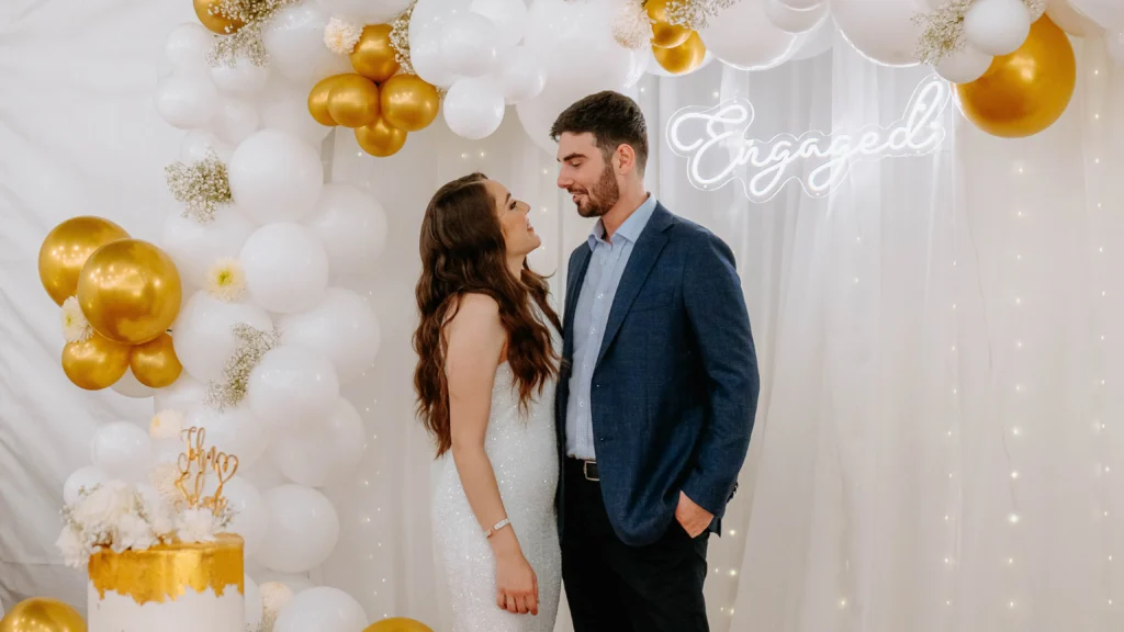 Luxury Engagement Party Featuring Decor