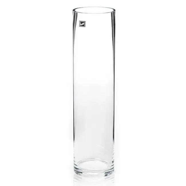 Extra large clear glass cylinder vase