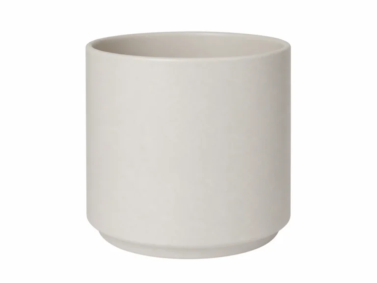 Beige Ceramic Pot