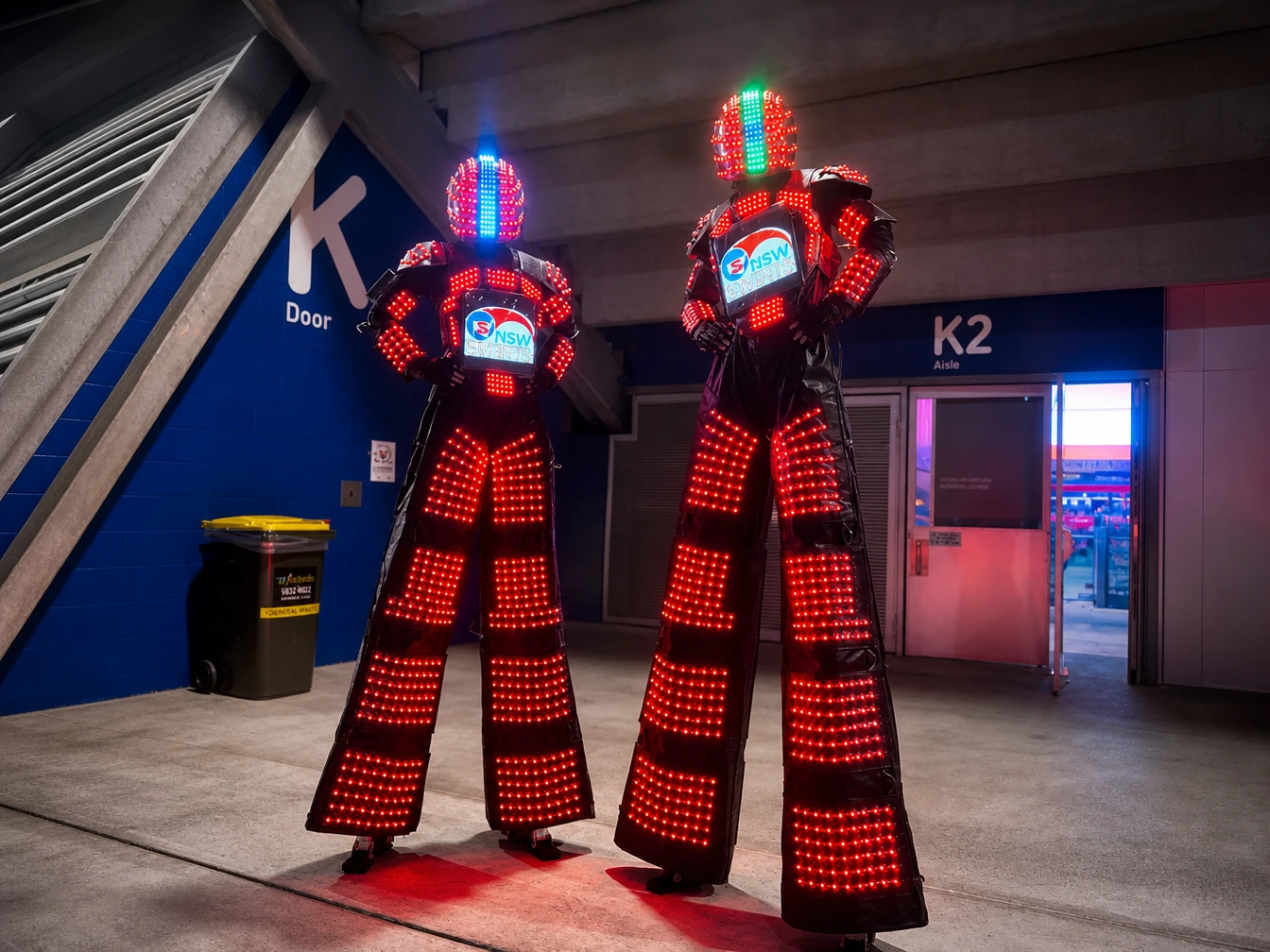 LED Stilt Walkers