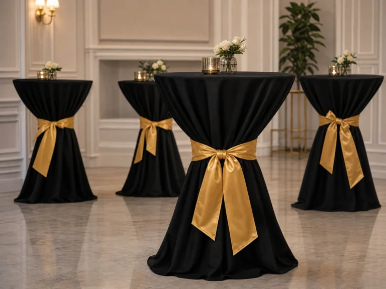 Gold Satin Sash