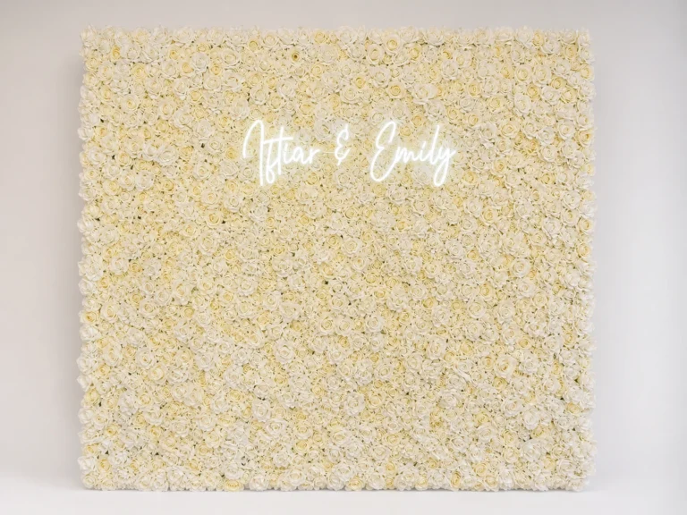 White Haven Flower Wall