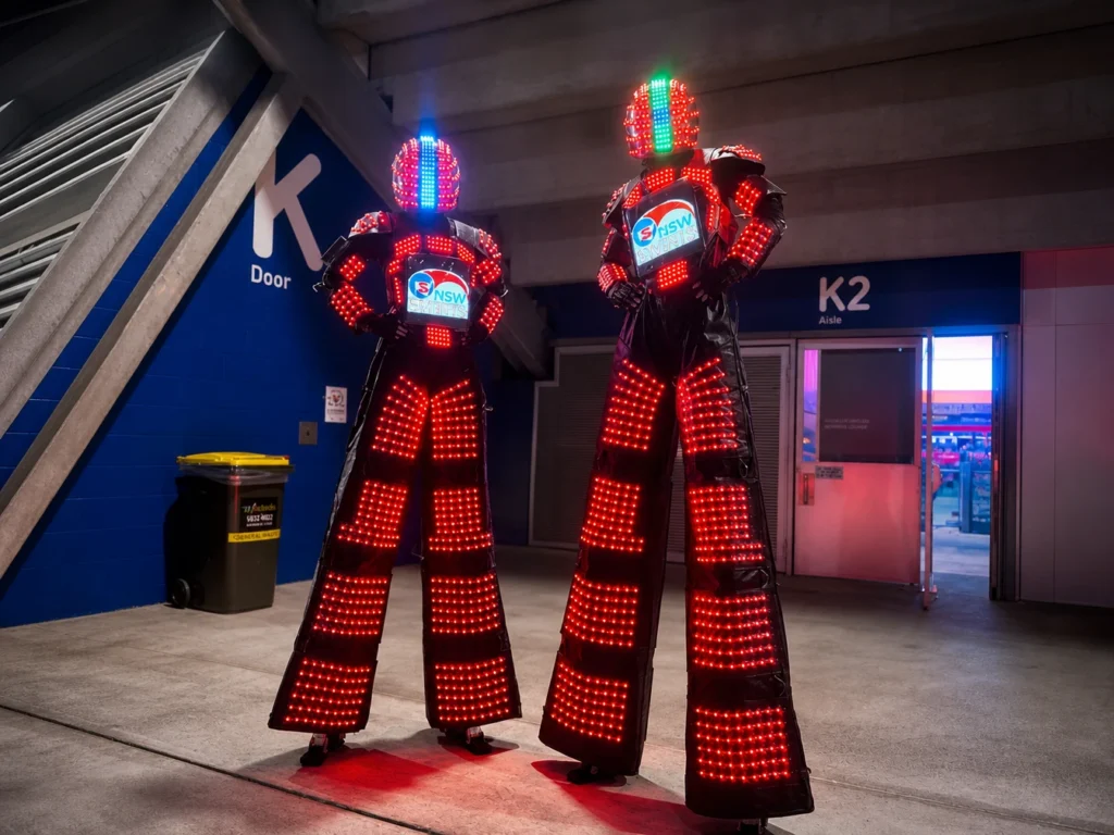 LED Stilt Walkers