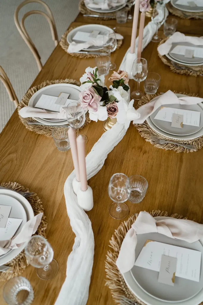 Event Tablescape Setting