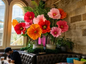 Giant Foam Flowers