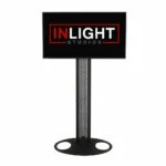 Slim digital signage display stand