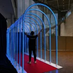 Interactive LED arch tunnel experience