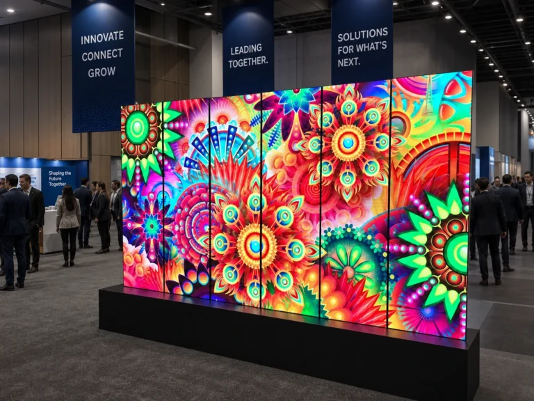 Freestanding LED Posters