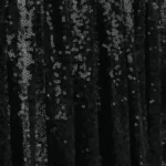 Black sequin event backdrop panel