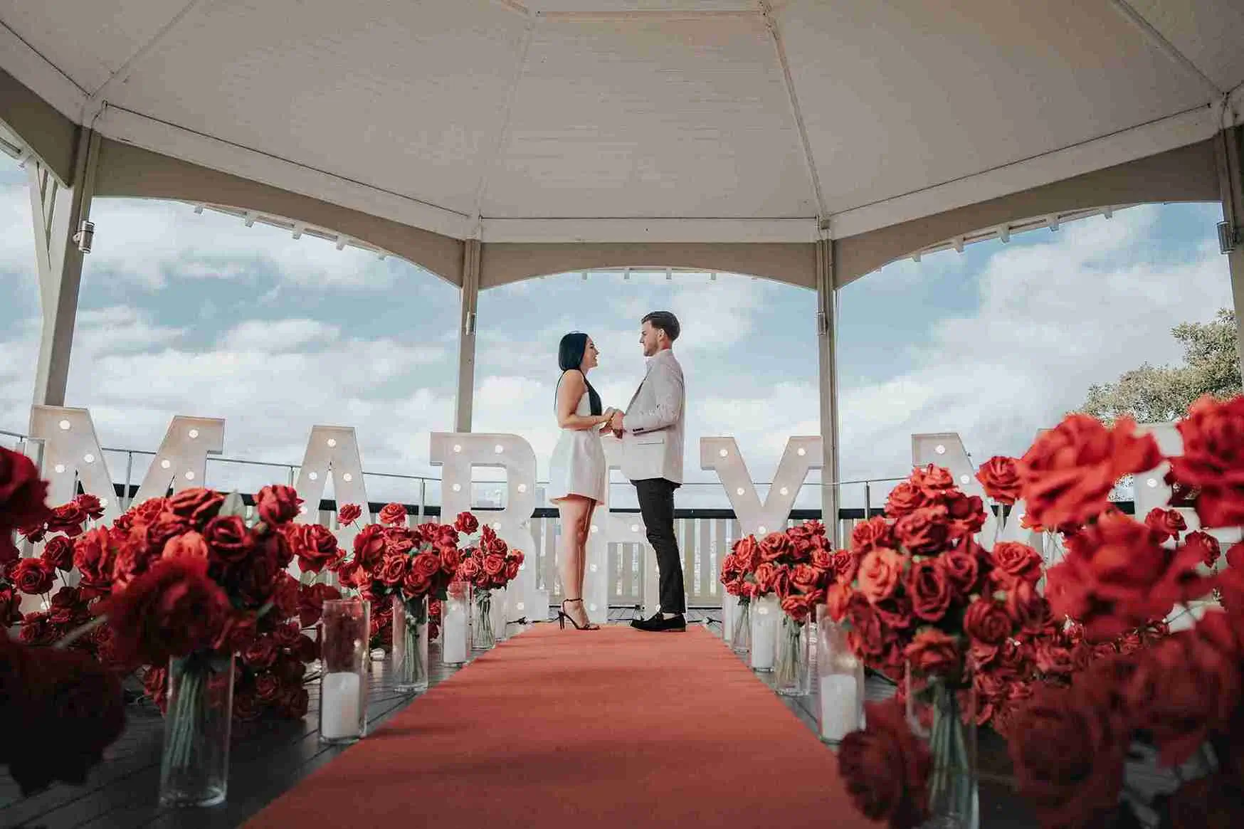 Premium Floral Proposal Package