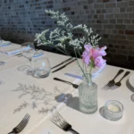 Elegant floral centrepiece display