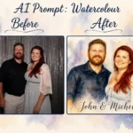 Watercolor Style AI Portrait Creation for Event Entertainment